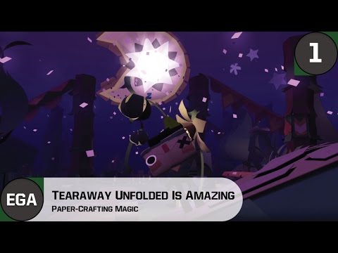 (1) Tearaway Unfolded Is Amazing | Paper-Crafting Magic