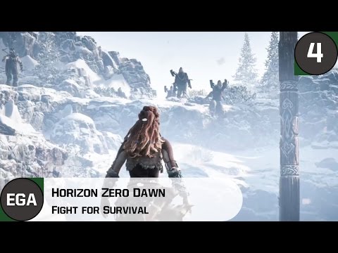 (4) Fighting for Survival in Horizon Zero Dawn