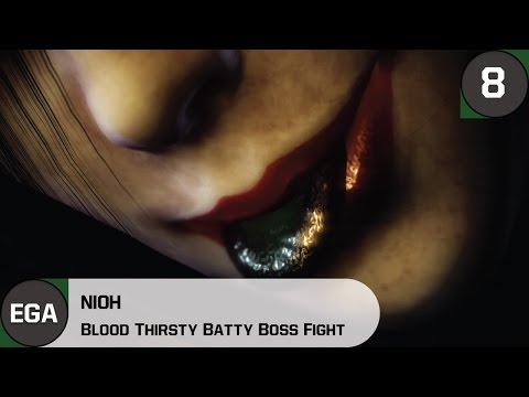 (8) Blood Thirsty Batty Boss Fight in Nioh