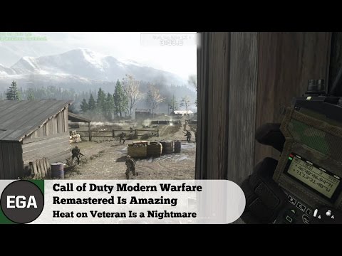 Call Of Duty MW Remastered Is Amazing | Heat on Veteran Is a Nightmare