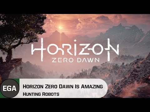 (1) Hunting Robots in Horizon Zero Dawn is Amazing