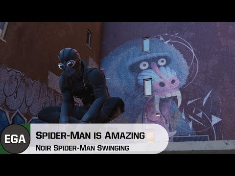 Swinging Around as Noir Spider-Man! | Marvel&#039;s Spider-Man