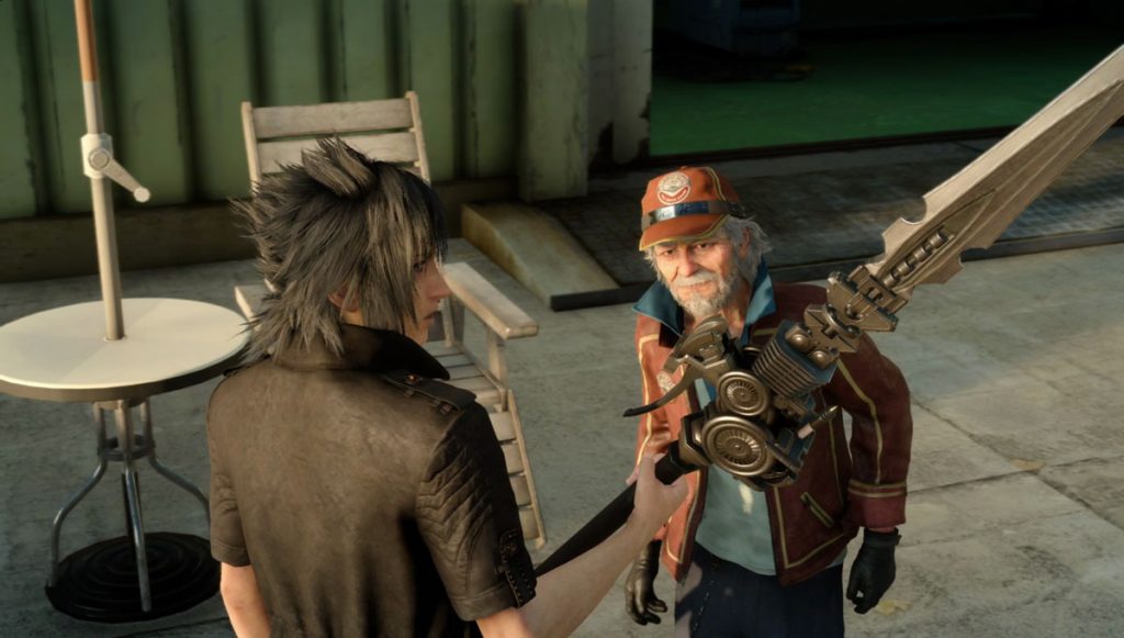 Upgrading Weapons in FFXV
