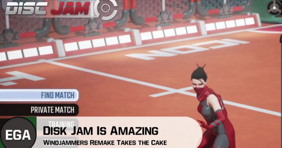 (1) Disk Jam Is Amazing | Windjammers Remake Takes the Cake