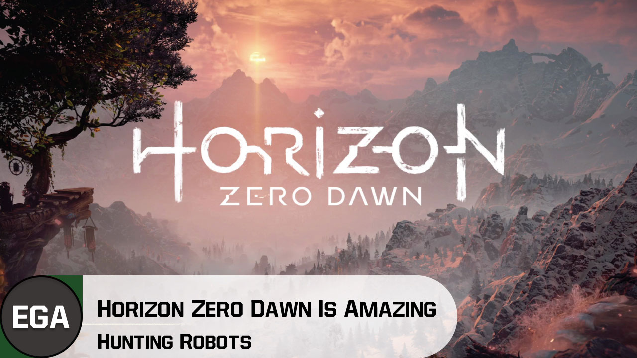 (1) Hunting Robots in Horizon Zero Dawn is Amazing