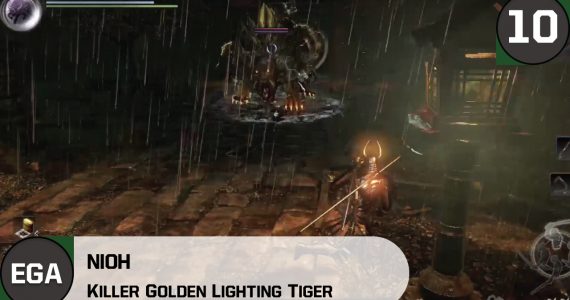(10) Killer Golden Lighting Tiger Attacks in Nioh