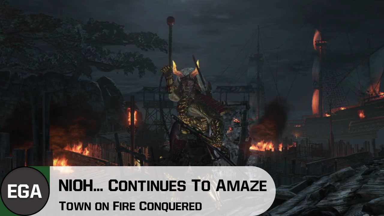 (5) Town on Fire has been Conquered in Nioh
