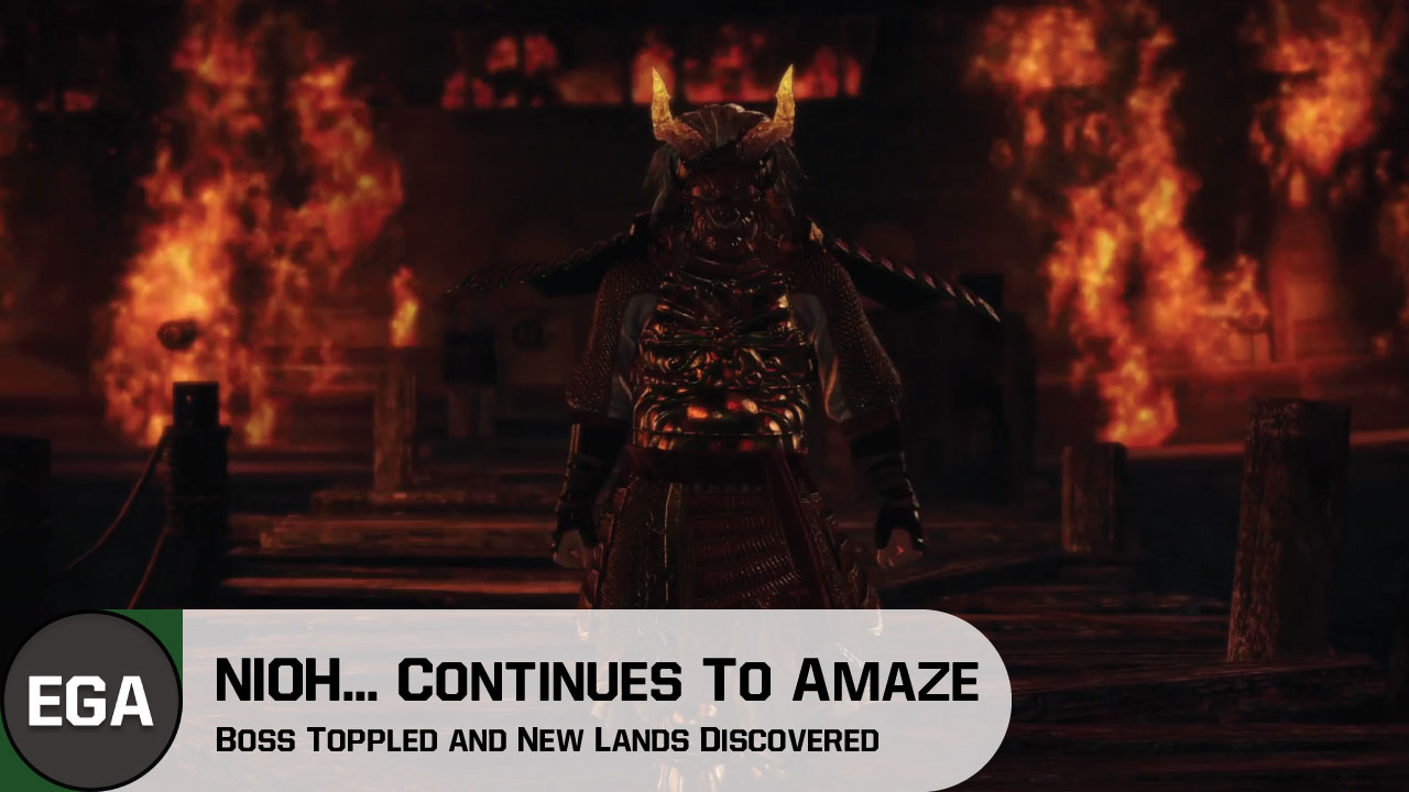 (6) Boss Toppled and New Lands Discovered in Nioh