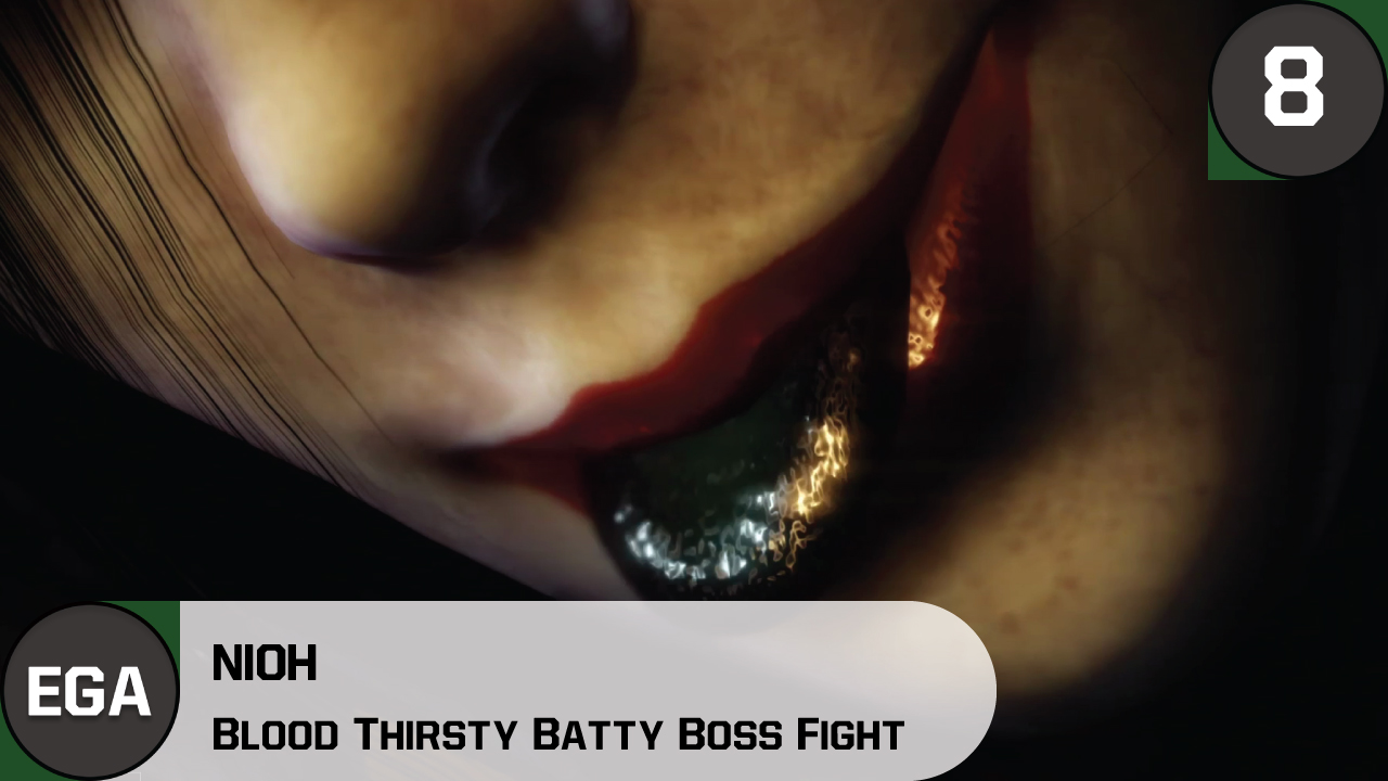 (8) Blood Thirsty Batty Boss Fight in Nioh