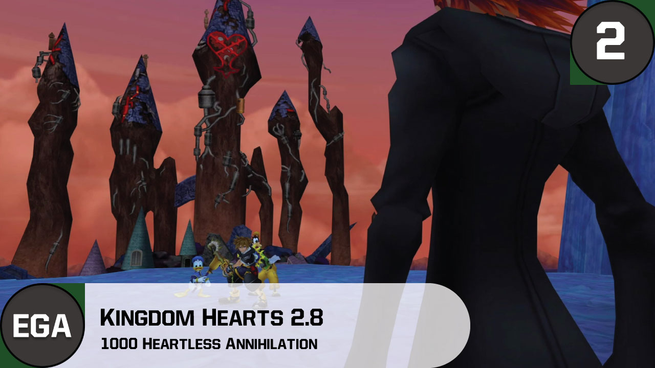 1000 Heartless Battle In Kingdom Hearts 2 Gameplay