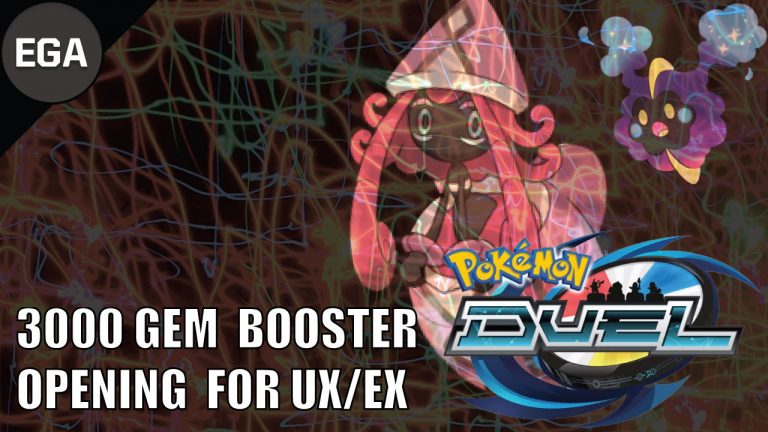 3000 GEM BOOSTER OPENING FOR UX/EX | Pokemon Duel Continues to Amaze