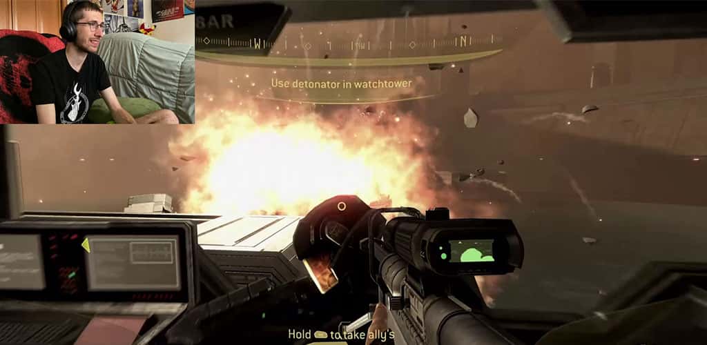 Halo 3 ODST Bridge Explosion