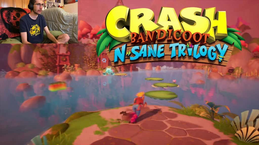 Crash Bandicoot N-Sane Trilogy Logo in Crash 4