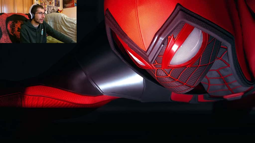Crimson Cowl Suit in Spider-Man Miles Morales