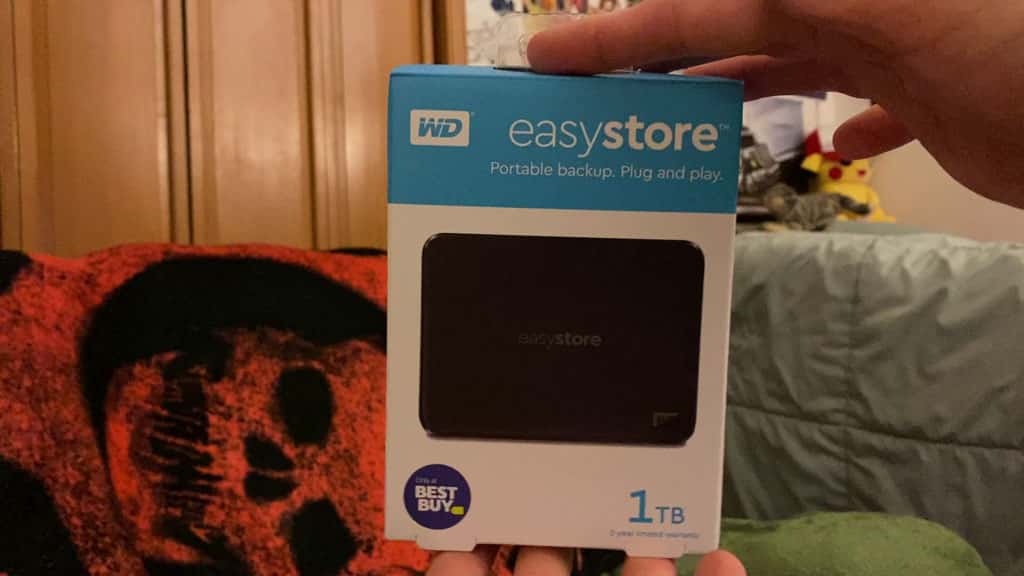 WD EasyStore 1TB External Hard Drive from Best Buy