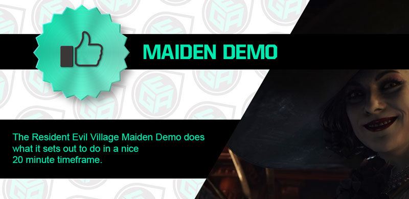 Is the Resident Evil 8 Village Maiden Demo Amazing Ending Review Card