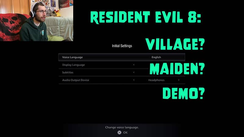 Resident Evil 8: Village? Maiden? Demo?
