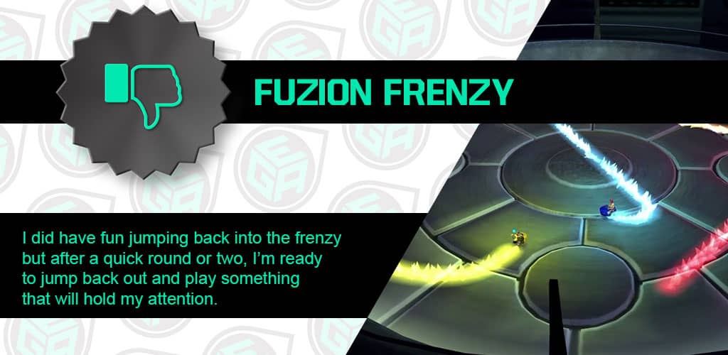 Fuzion Frenzy is not amazing!
